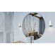 Delphia LED 4 inch Polished Chrome Sconce Wall Light